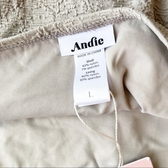 Andie The Bikini Bottom in Dove Terra - Picture 6 of 9